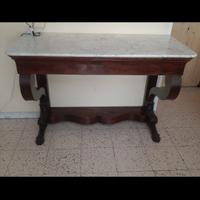 console originale L133xP60xH90cm.zampe leone