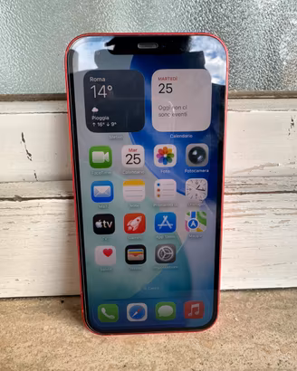 Cellulare apple iphone 12 rosso 64gb