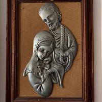 Quadro in rilievo Sacra Famiglia