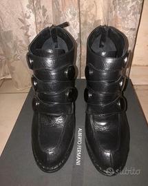 Stivaletto bufalo lux nero num 37