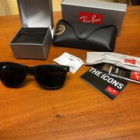 Ray-ban 4105 Wayfarer neri originali