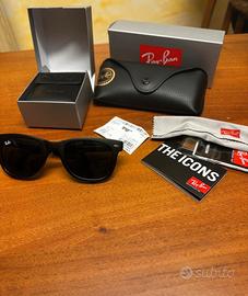 Ray-ban 4105 Wayfarer neri originali