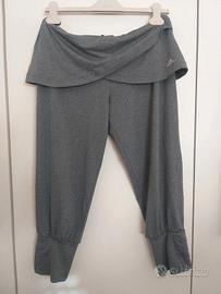 leggings Adidas grigio ideali per pilates, yoga M