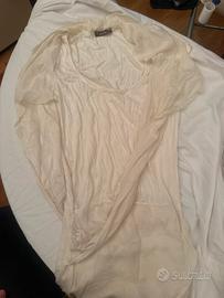 Vestito da sera color panna Dixie