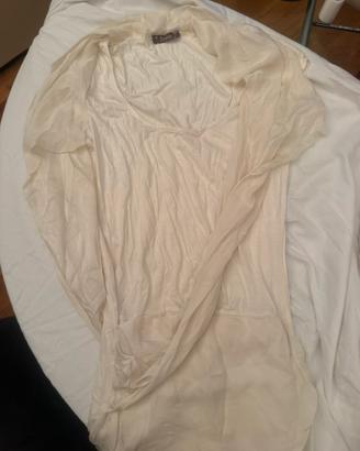 Vestito da sera color panna Dixie