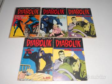 Fumetti serie Diabolik + Kriminal
