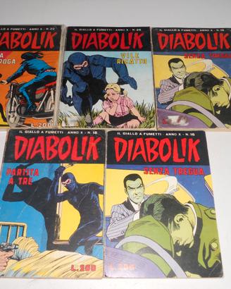 Fumetti serie Diabolik + Kriminal