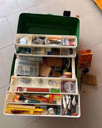 Cassetta completa pesca