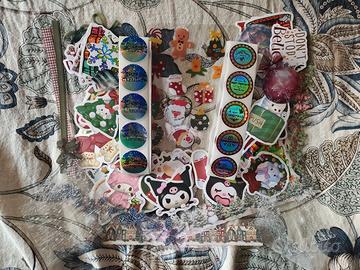 200 Sanrio stickers mix planner agenda