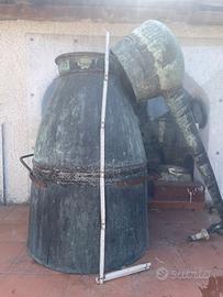 Antico Alambicco in Rame – Caldaia e Capitello
