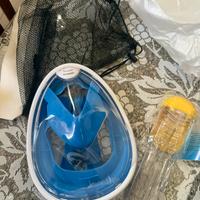 Maschera snorkeling integrele
