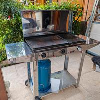 Barbecue a Gas acciaio INOX Made In Italy