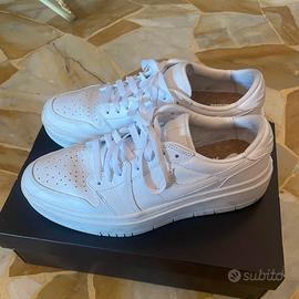 Air Jordan bianche low – taglia 43