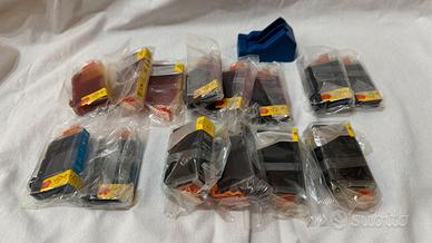 Lotto 14 cartucce compatibili stampante Canon