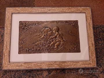 Quadro con immagine in rilievo 