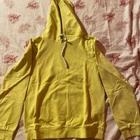 felpa gialla da donna