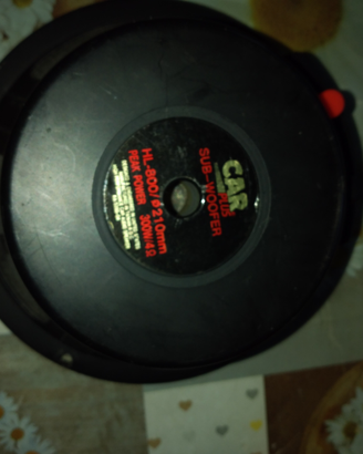 Casse audio per macchina