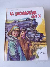La locomotiva 691-X di Lupi illustrato Togliatto