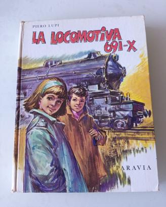 La locomotiva 691-X di Lupi illustrato Togliatto