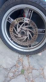ruote complete Aprilia scarabeo o simili