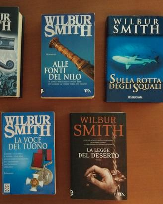“4 libri – 4 super star” a scelta – di Wilbur Smit