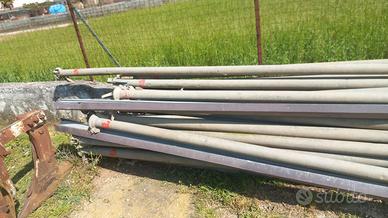 Tubi per irrigazione terreno zincati