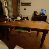  tavolo in noce allungabile