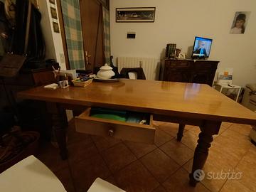  tavolo in noce allungabile