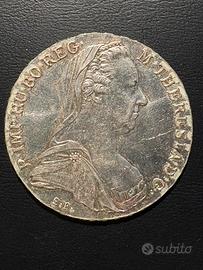 50 talleri, 1780 argento Maria Teresa