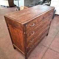 Cassettiera in legno usata