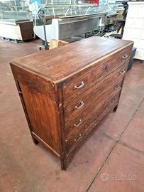 Cassettiera in legno usata