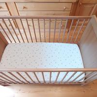 lettino ikea sundvick 60x120 +materasso in omaggio