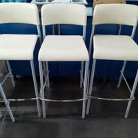 Sgabelli bianchi da bar