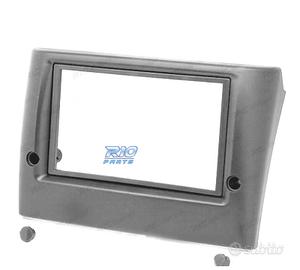 CORNICE NERA PER AUTORADIO 2-DIN PER FIAT STILO