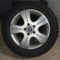 Cerchi in lega FIAT Sedici con pneum M+S 205/60R16