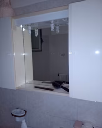 specchiera da bagno legno laccato