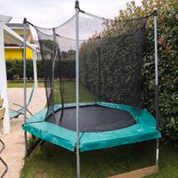 Trampolino elastico da giardino (Salterello)