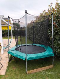 Trampolino elastico da giardino (Salterello)