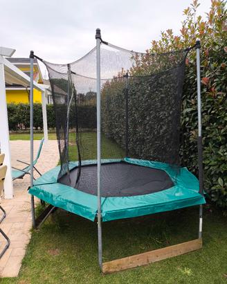 Trampolino elastico da giardino (Salterello)