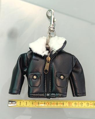 portachiavi giubbotto vintage da collezione 