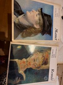 libri d’arte - i maestri del colore Renoir e Manet
