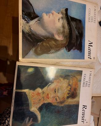 libri d’arte - i maestri del colore Renoir e Manet