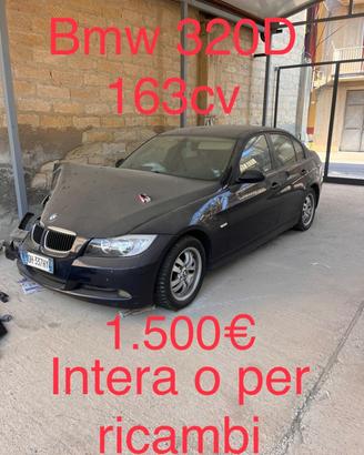 Bmw 320 D 163cv 2007 sinistrata PERMUTA