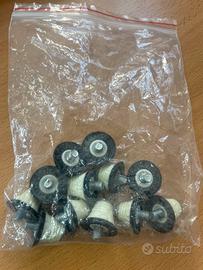 Kit 12 tacchetti ricambio x scarpe calcio/rugby