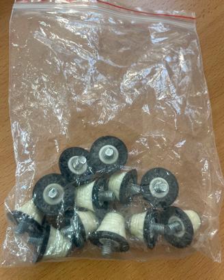 Kit 12 tacchetti ricambio x scarpe calcio/rugby