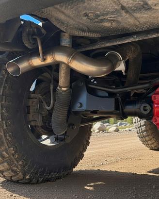 Terminale inox Wrangler JK Offroad 