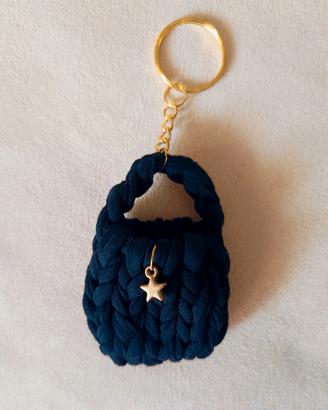 Portachiavi mini chunky bag