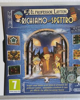 nintendo ds - prof layton -richiamo dello spettro