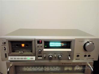 AKAI GX F 35 DECK A CASSETTE PER RICAMBI  			