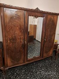 Camera da letto matrimoniale antica